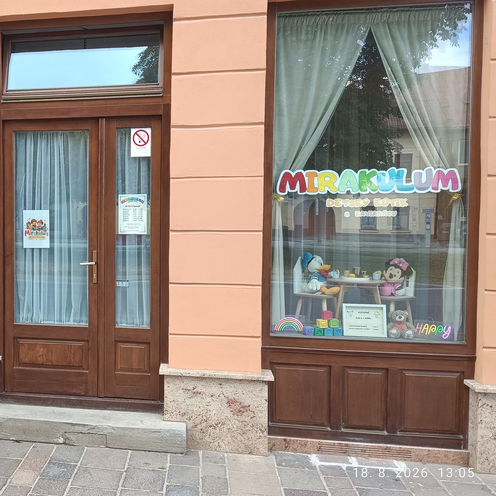 Výklad zvonku